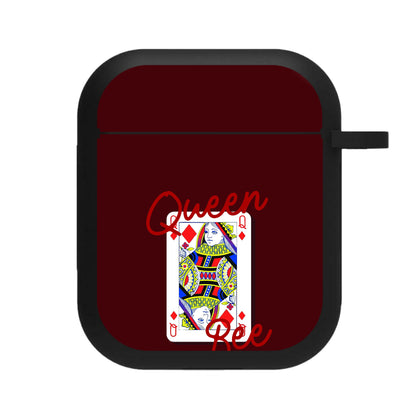 Queen Bee Playing Card AirPods Case