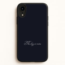 The Boy Is Mine iPhone XR Case