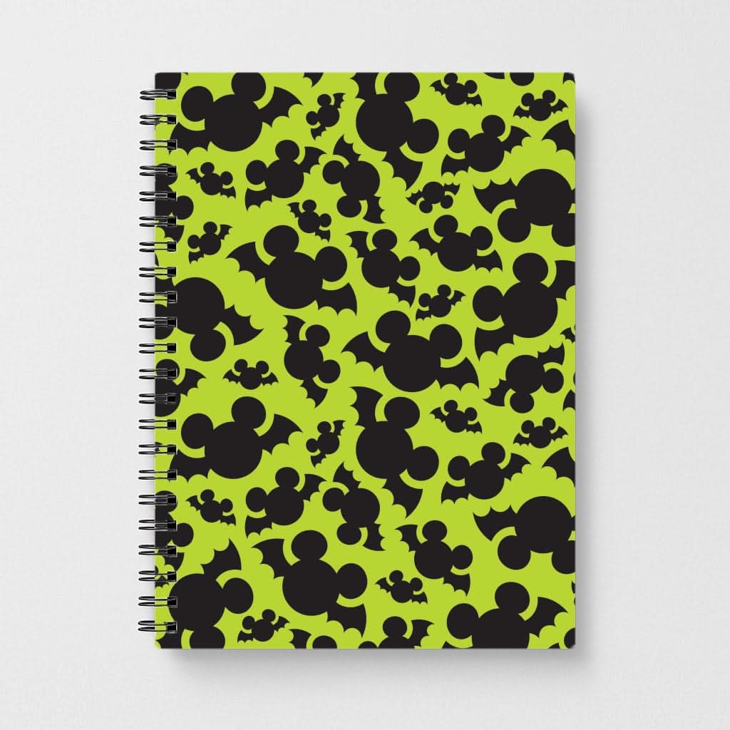 Mouse Bats Pattern Notebook
