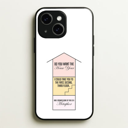Do You Want The Tour Lyrics iPhone 14 Plus Case