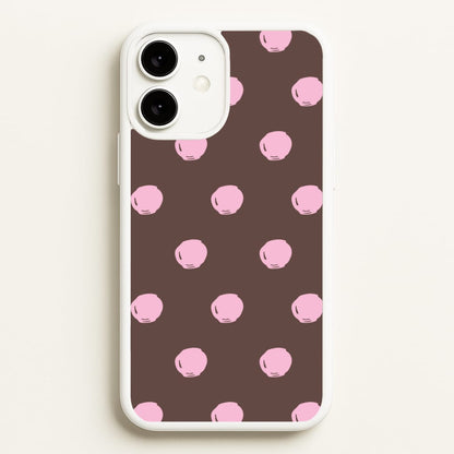 Chocolate & Strawberry Buttons iPhone 11 Case