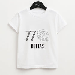 Bottas Helmet 2026 Kids Unisex T-Shirt