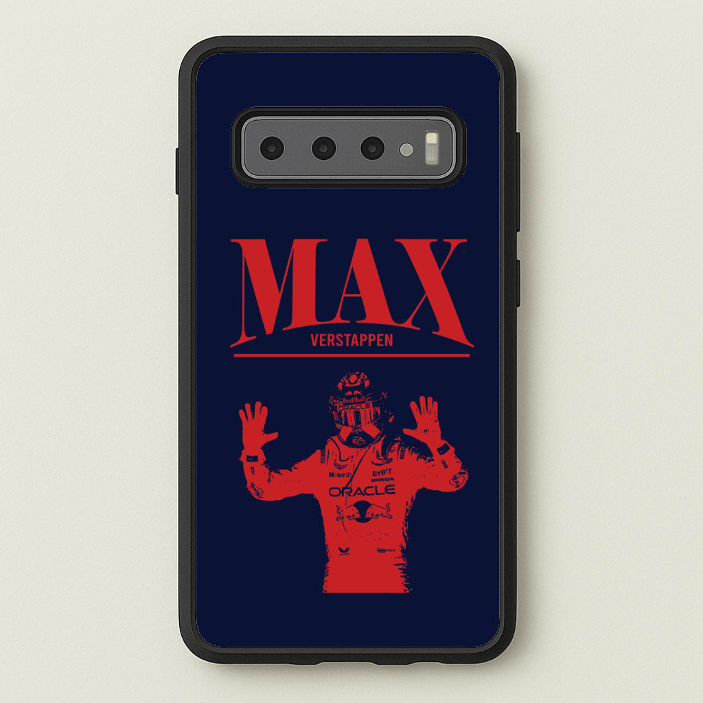 Max Blue And Red Galaxy S10 Case