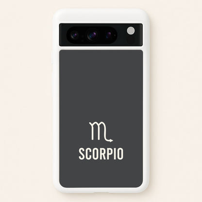 Scorpio Pastel Zodiac Google Pixel 8 Pro Case