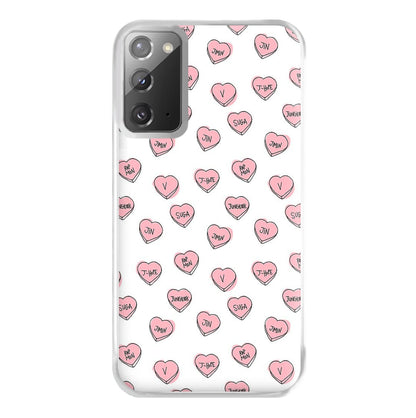 K-Pop Band Hearts Phone Case