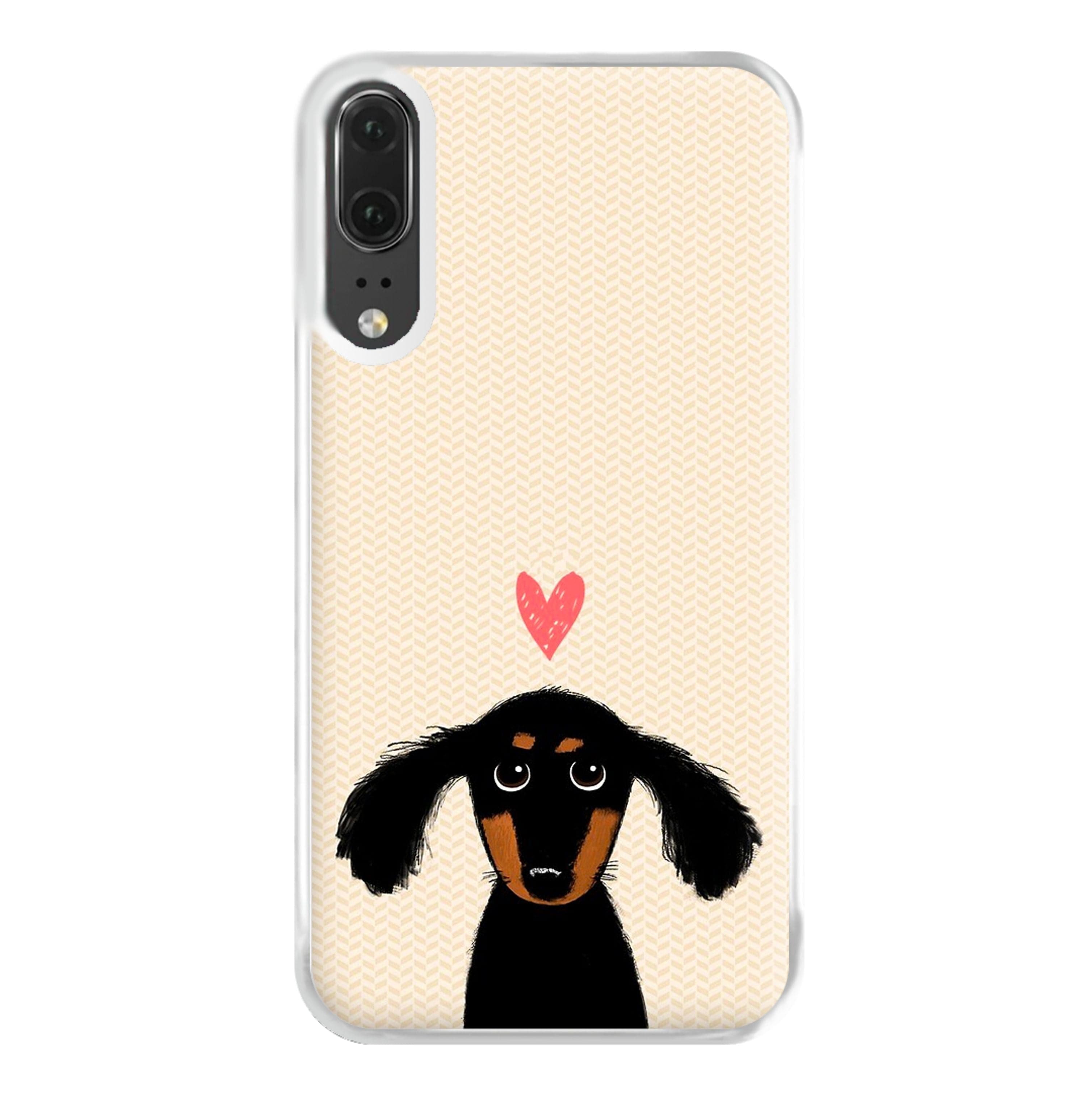 Dachshund Puppy Love Phone Case