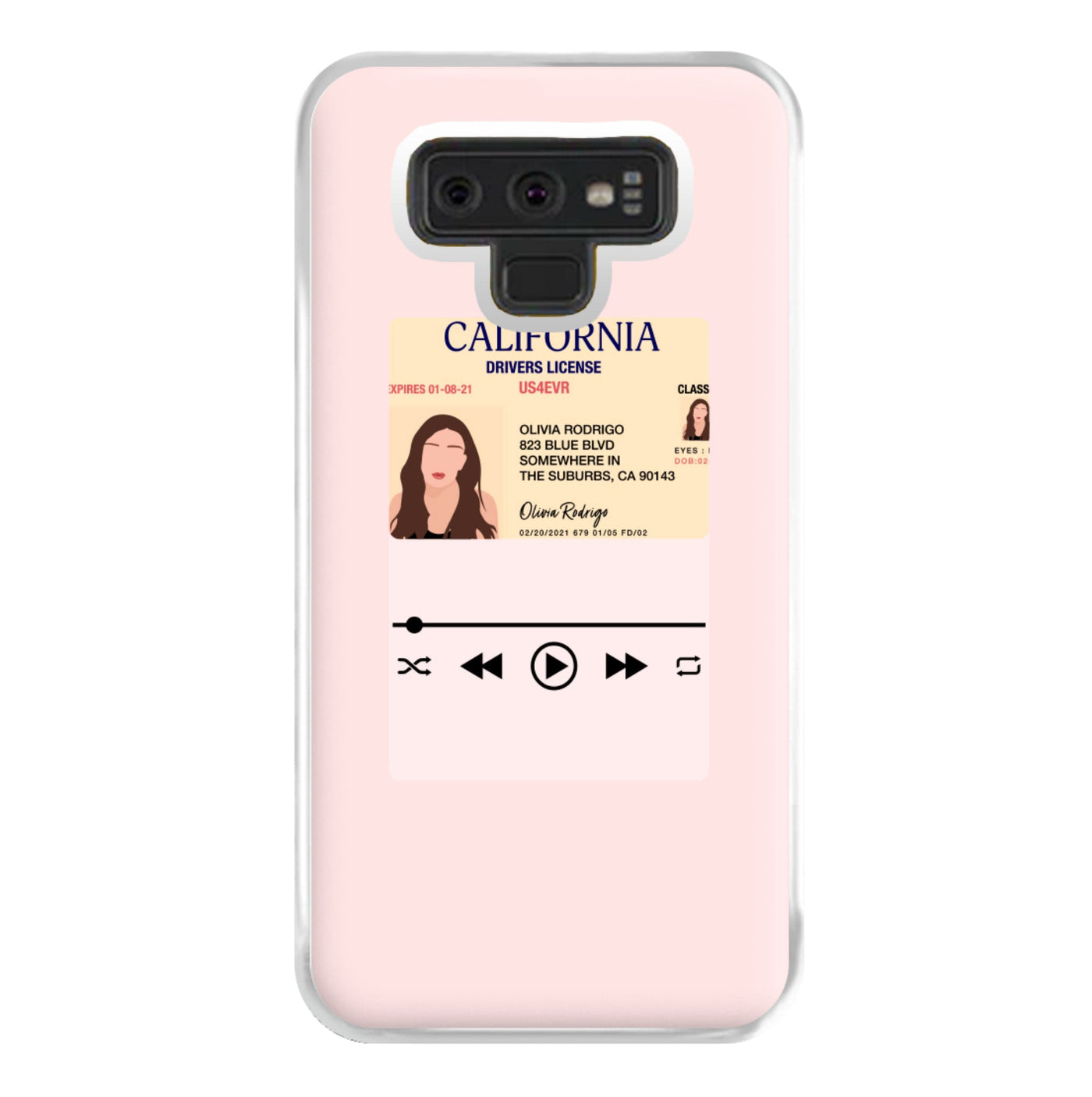 Drivers License - Olivia TikTok Phone Case