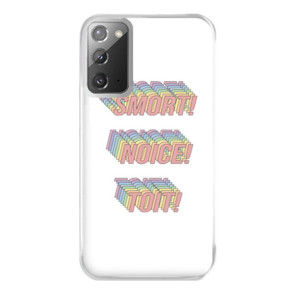 Smort, Noice, Toit - B99 Phone Case