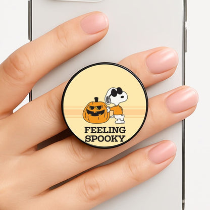 Feeling Spooky Cartoon Beagle Phone Grip
