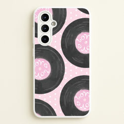 Thrifted Vinyl Polka Pattern Galaxy A54 Case
