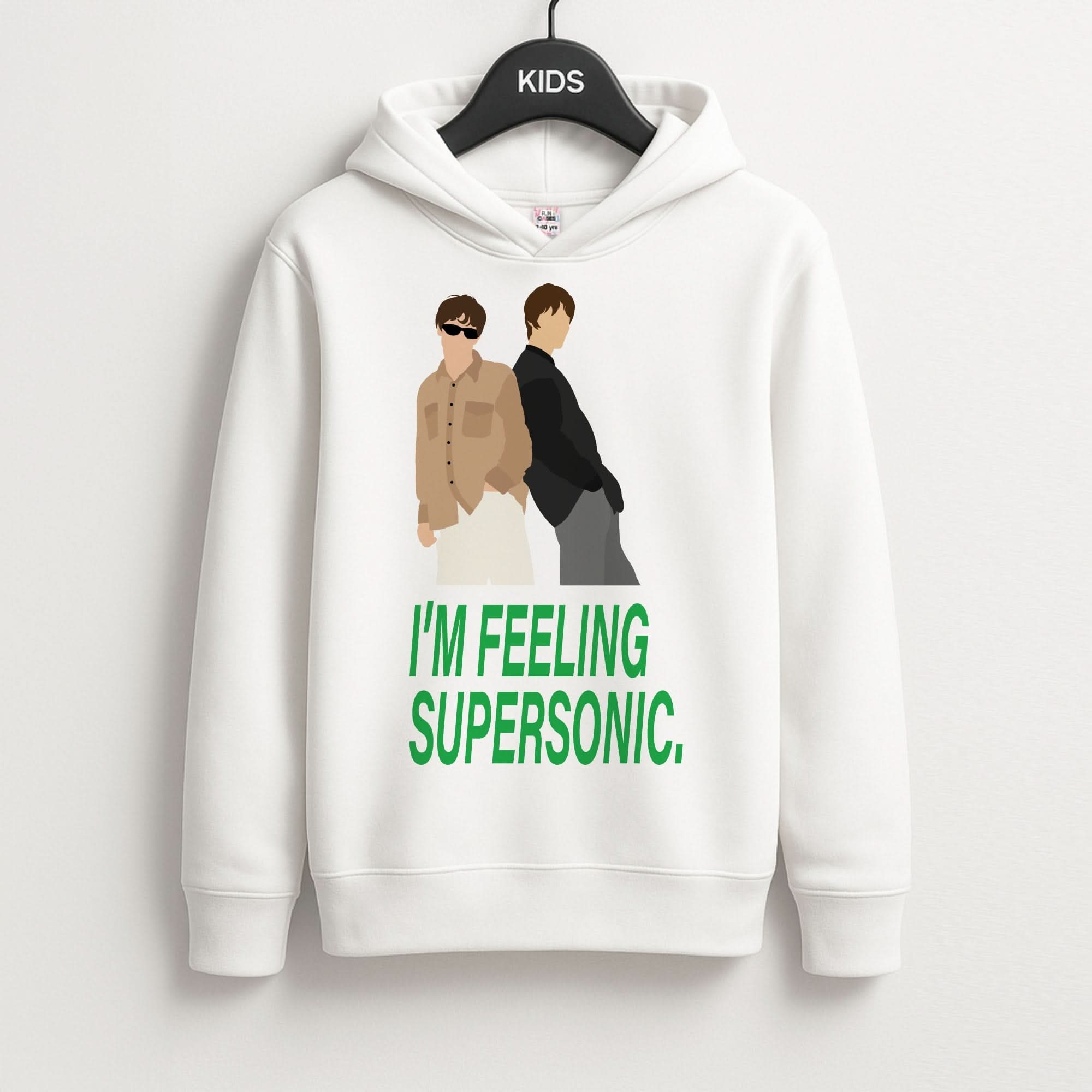 I'm Feeling Supersonic  Kids Hoodie