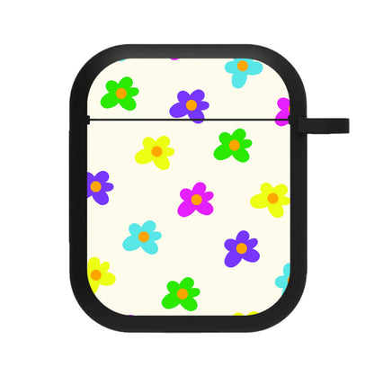 Cute Flower Pattern - Floral AirPods Case