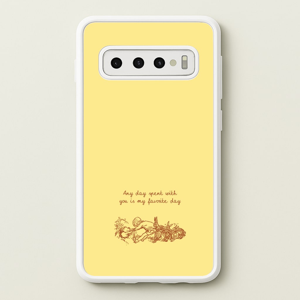 Any Day Spent With You Galaxy S10 Plus Case