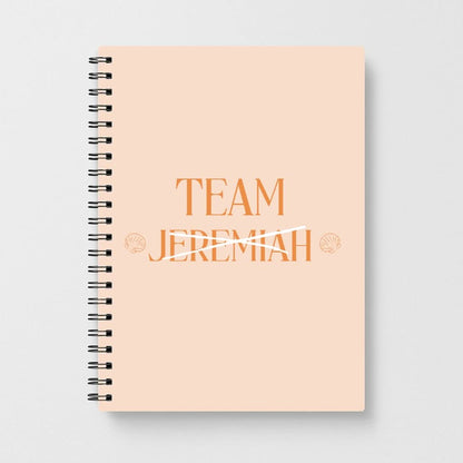 Seashells Team Jeremiah Notebook
