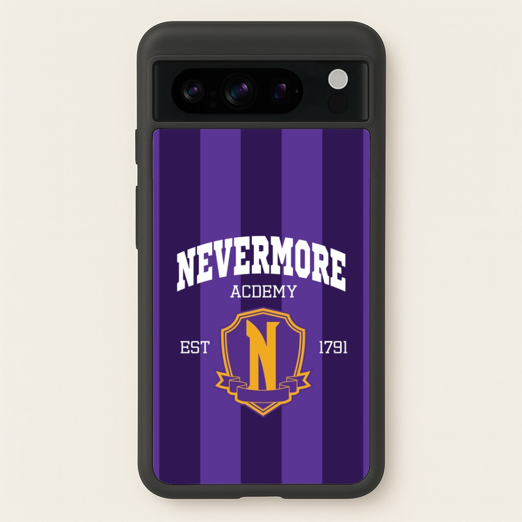 Addams Academy Purple Google Pixel 8 Pro Case