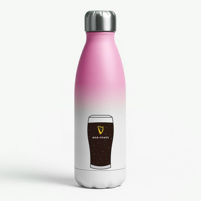 Dad-nness Pink Water Bottle