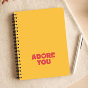 Adore You Notebook 3