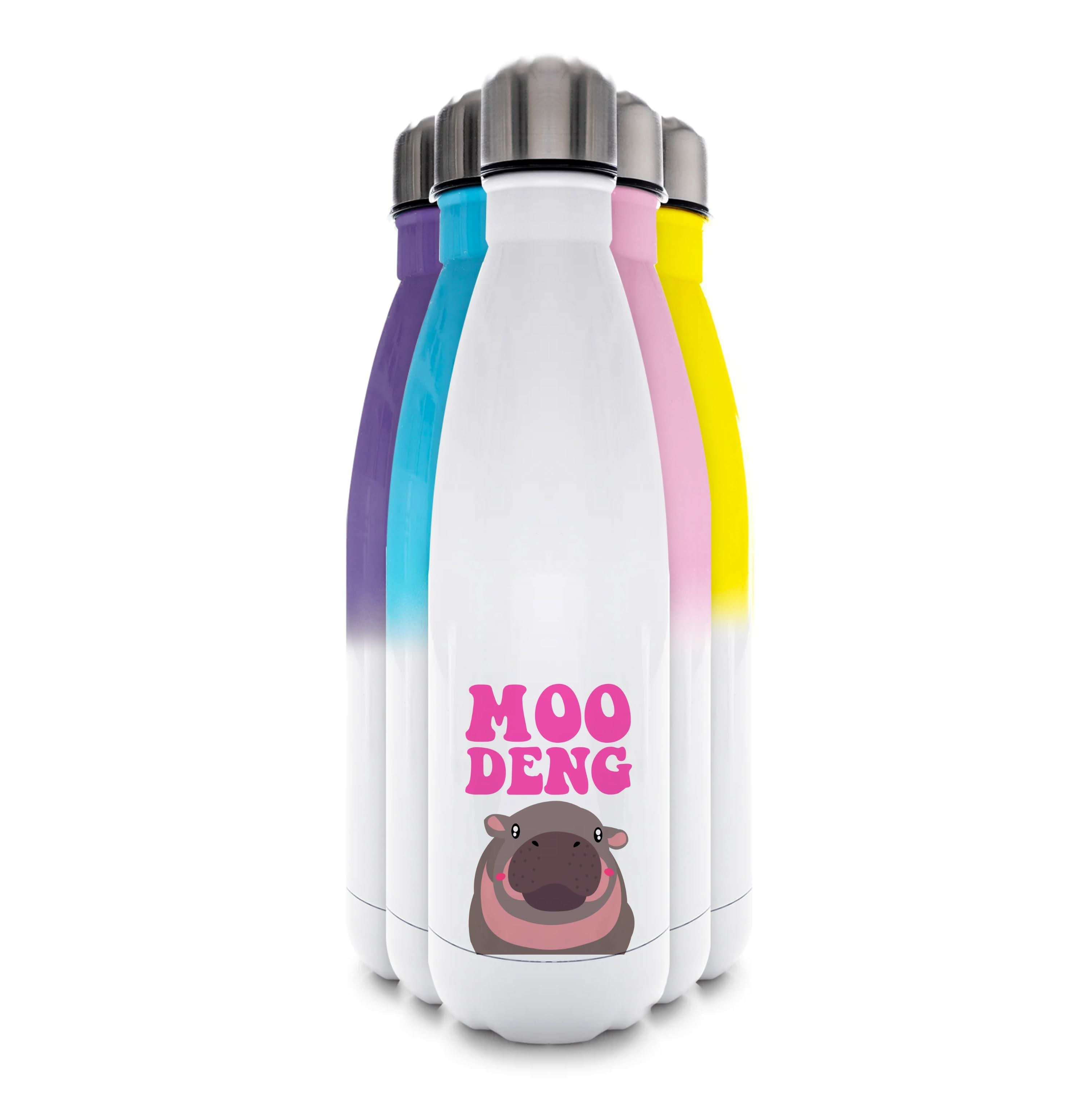 Moo Pink Water Bottle