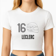 Leclerc Helmet 2026  Crop top 2