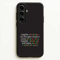 Green Creature Quote Galaxy A56 Case