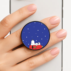 Cartoon Beagle Fairylights Phone Grip