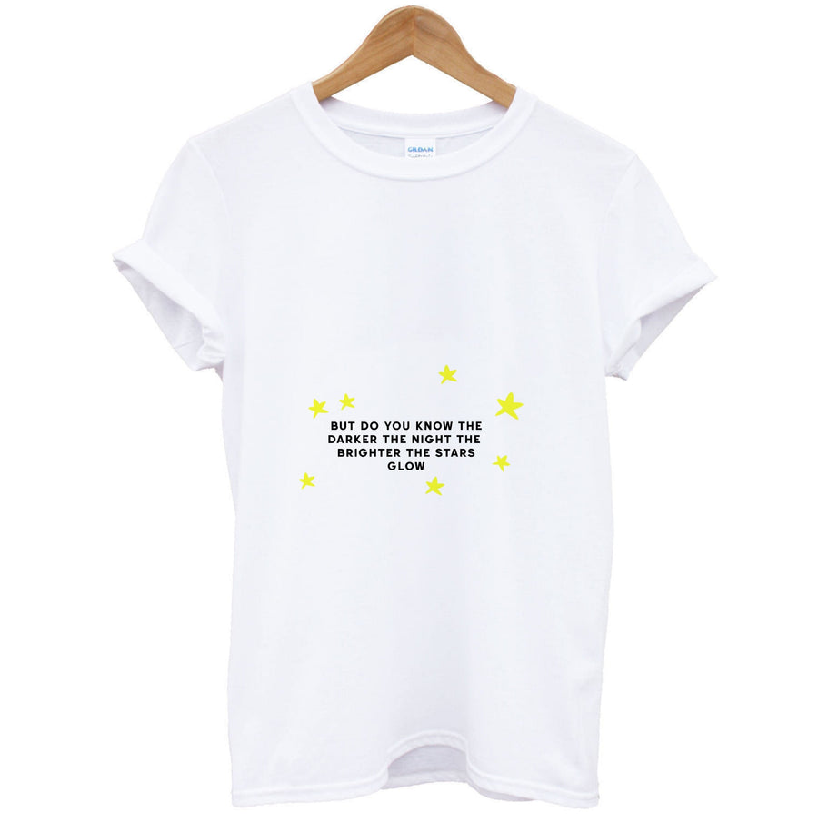Brighter The Stars Glow - Katy Perry T-Shirt