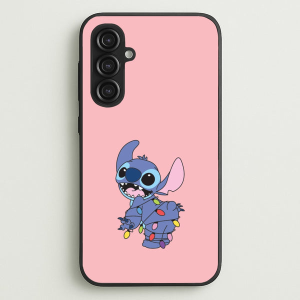 Cute Blue Alien Fairylights Galaxy S23FE Case