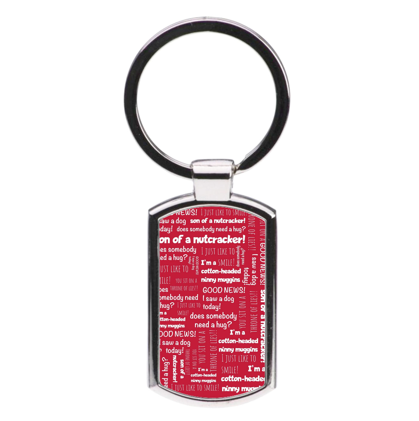 Elf Quotes Luxury Keyring