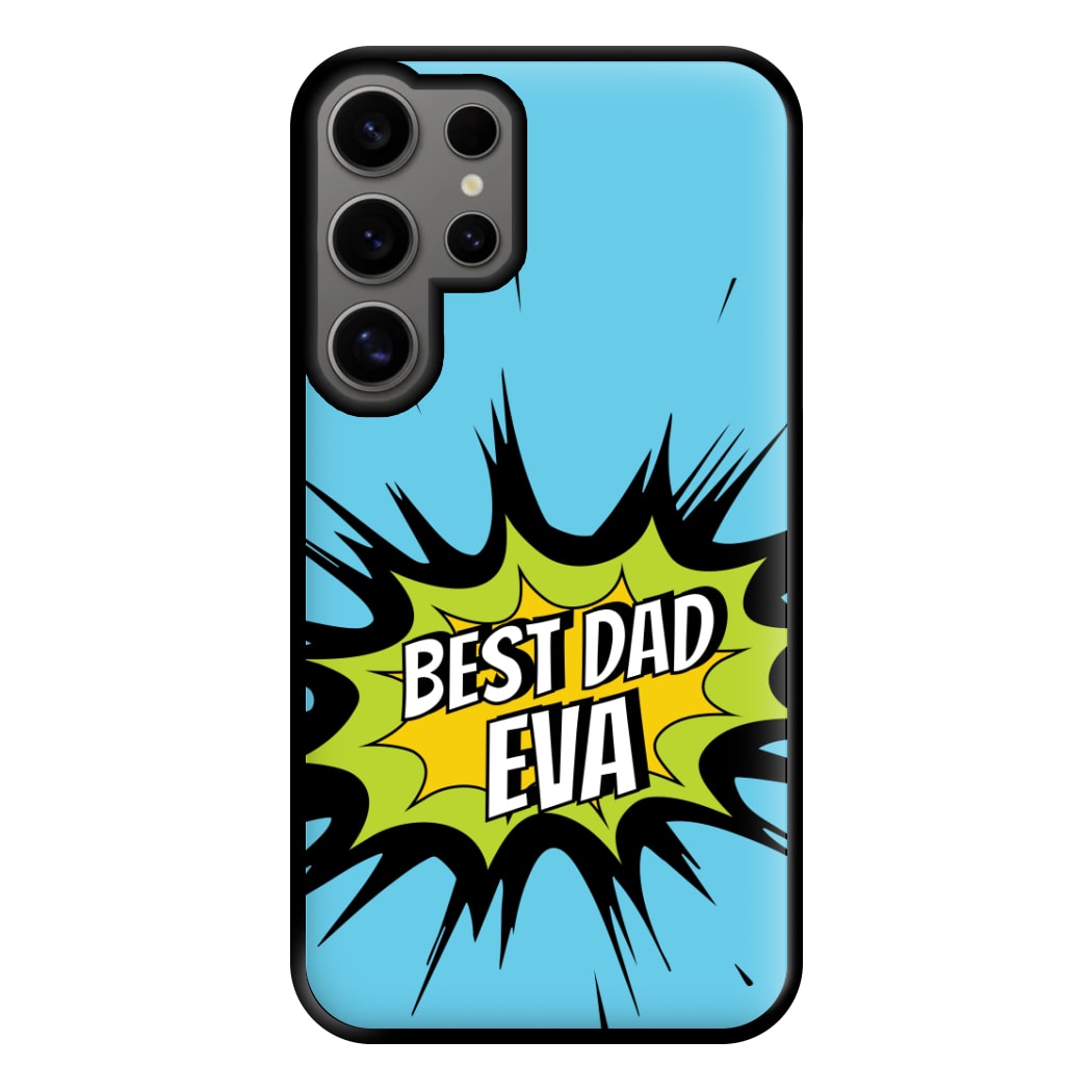 Comic Book Best Dad Eva Galaxy S24 Ultra Case