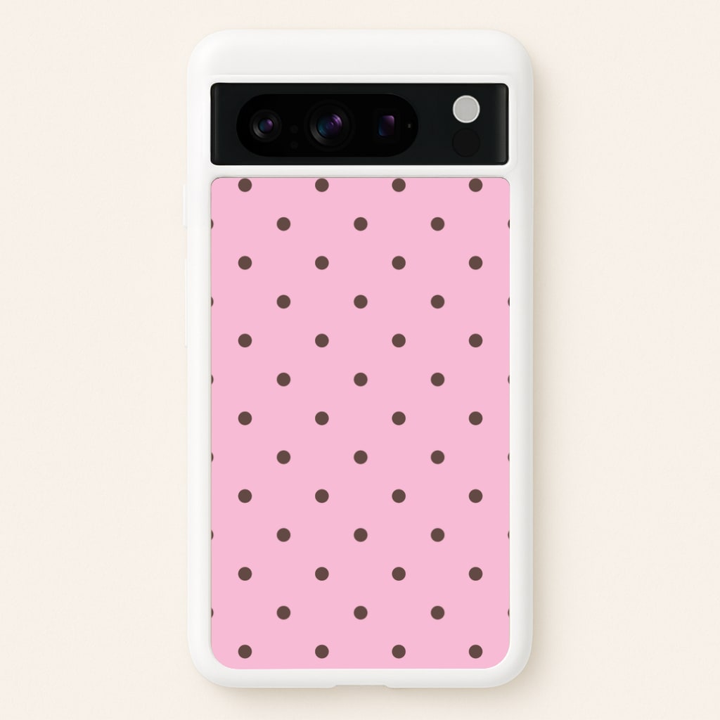 Strawberry Polka Dots Google Pixel 8 Pro Case