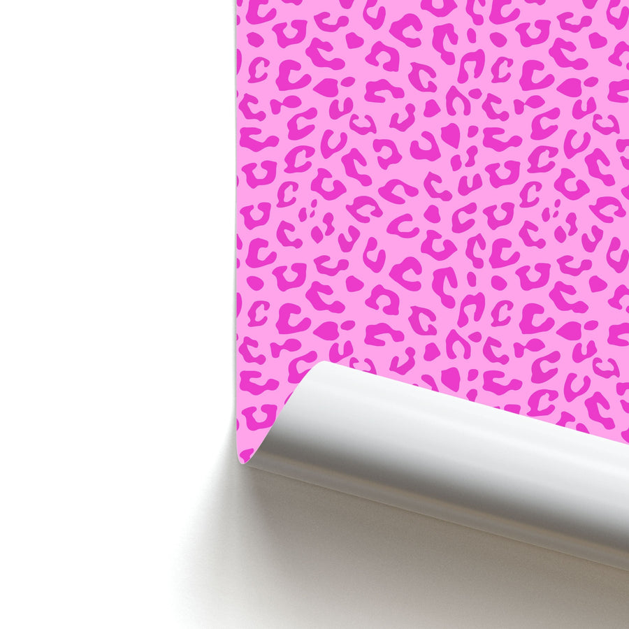 Pink Cheetah - Animal Patterns Poster