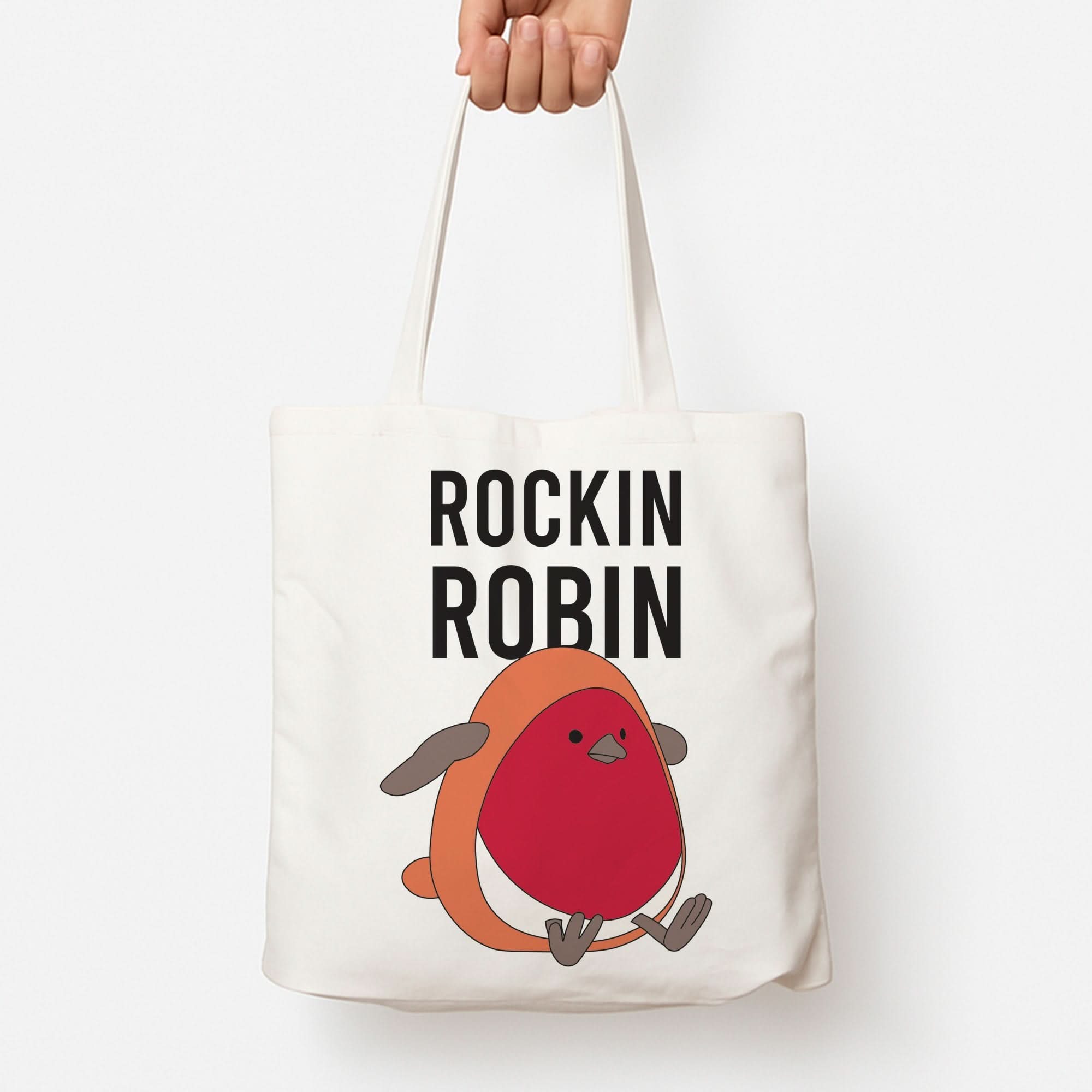 Rockin Robin Plush Tote Bag