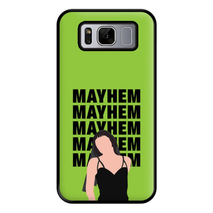 Neon Green Mayhem Galaxy S8 Case