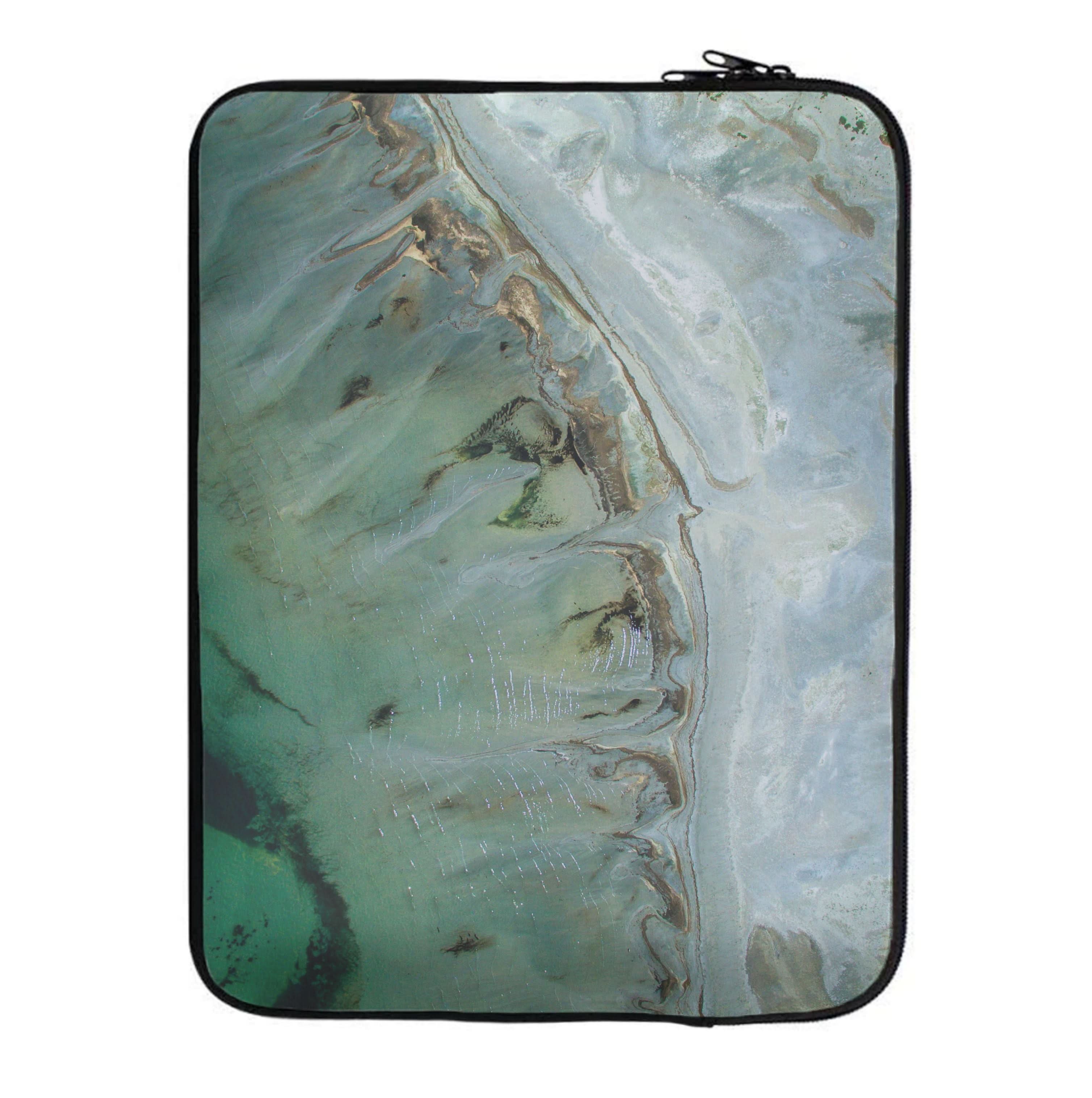 Emerald Marble  Laptop Sleeve