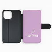 Sagittarius Pastel Zodiac Flip / Wallet Phone Case 2