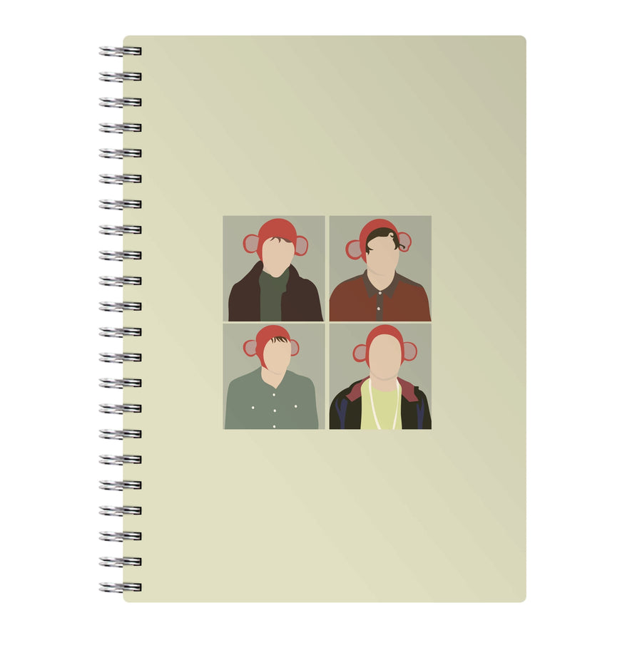 Collage - Arctic Monkeys Notebook