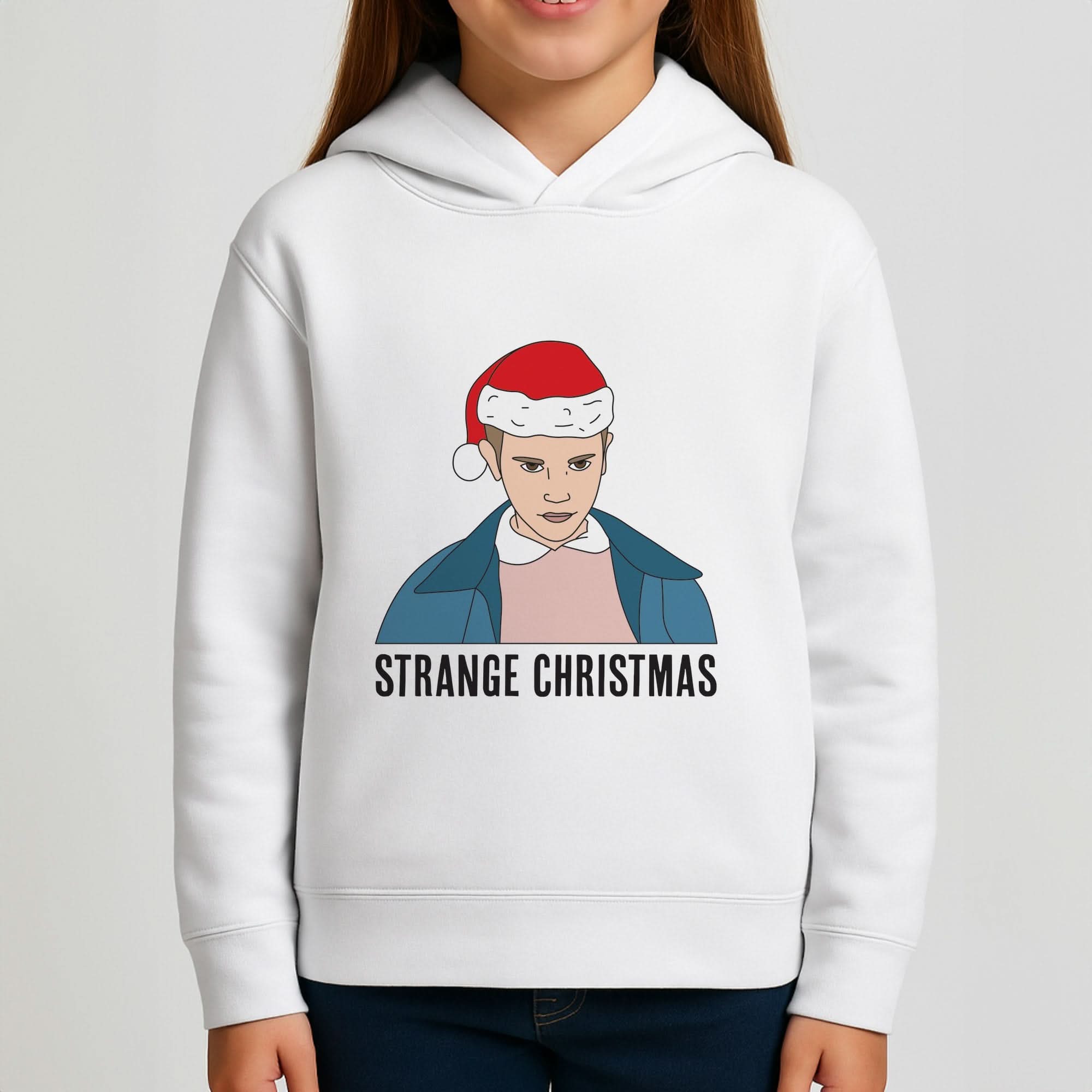Strange Christmas  Girls Hoodie