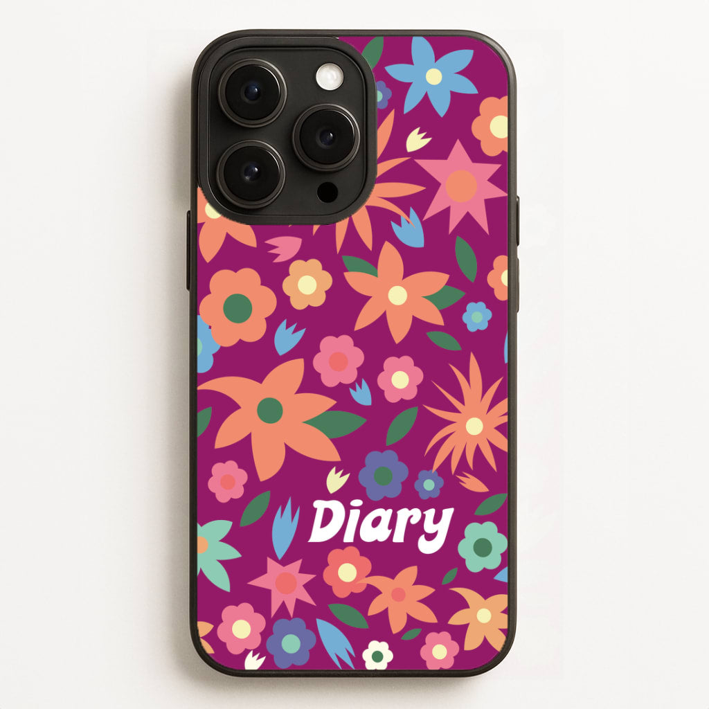 Diary Phone Case
