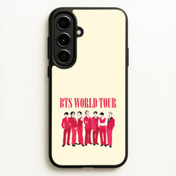 K-Pop Band World Tour 2026 Galaxy A56 Case