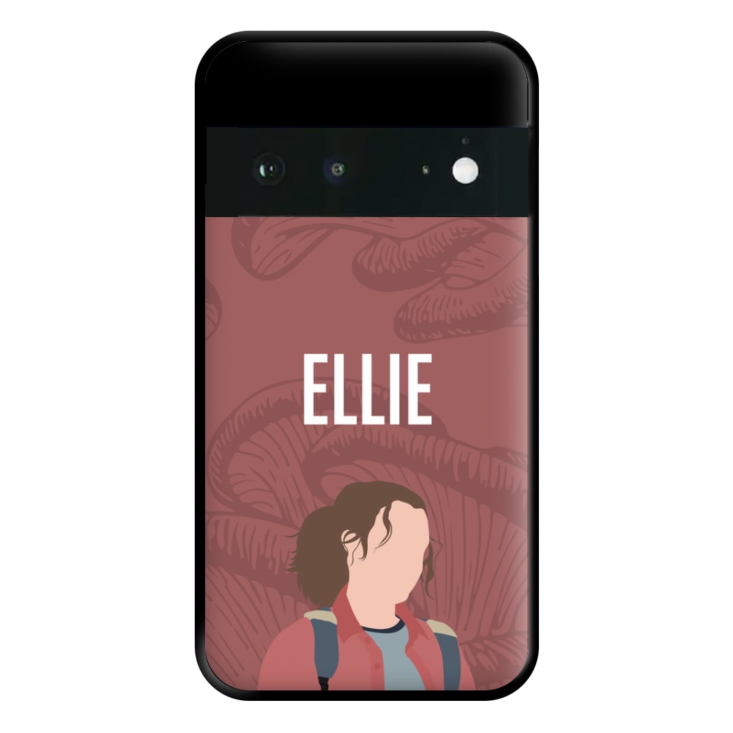 Ellie Mushroom Pattern Google Pixel 6a Case