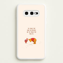 The Things That Make Me Different  Galaxy S10e Case