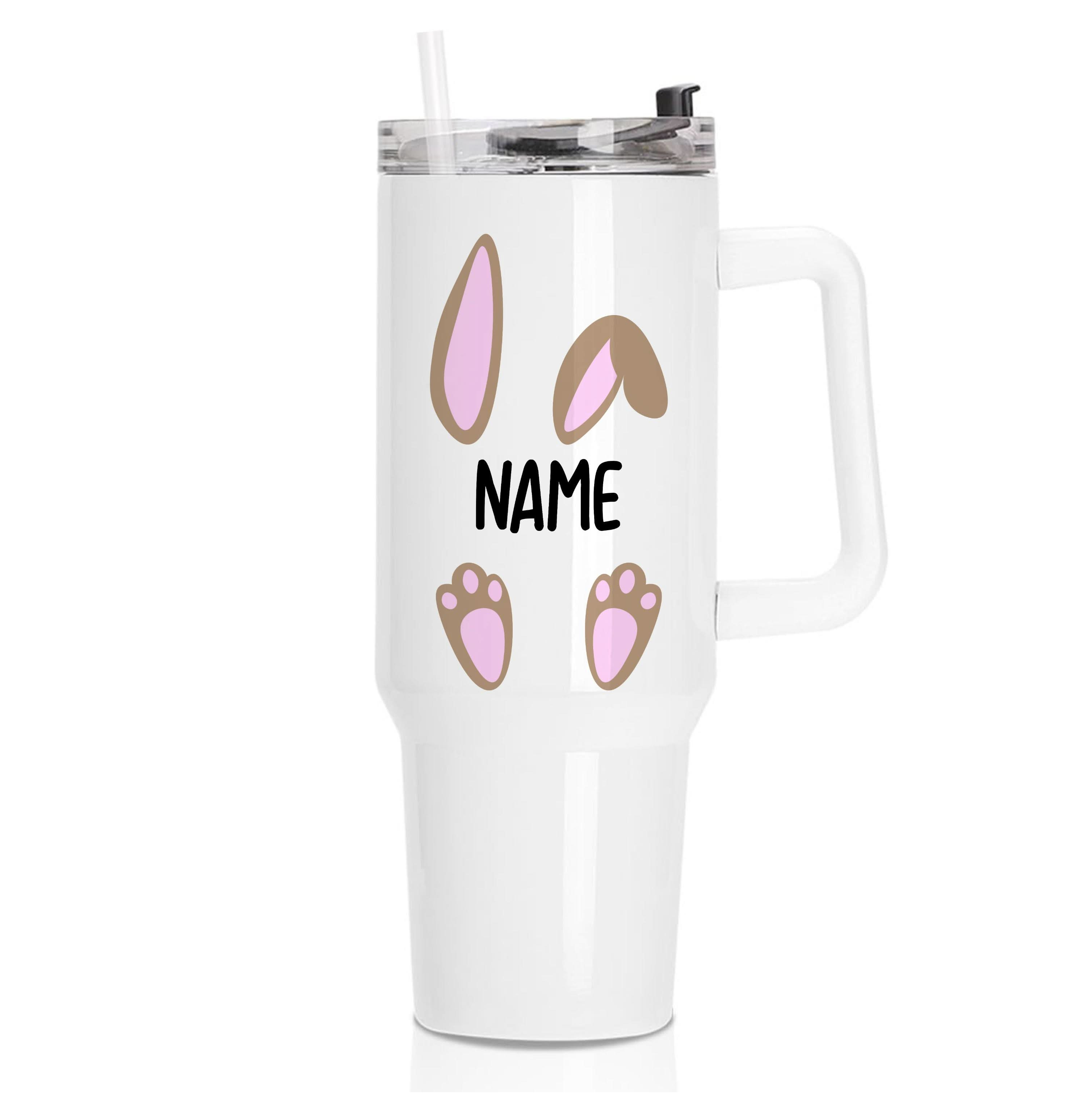 Brown Bunny Personalised Tumbler