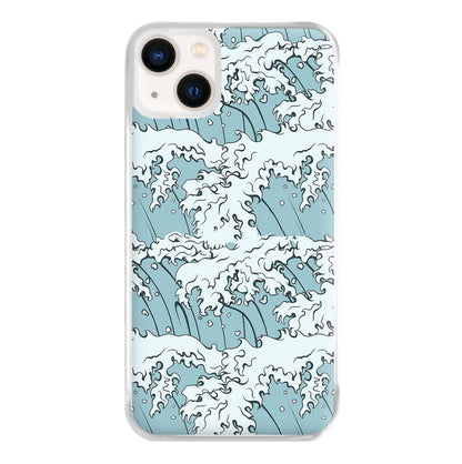 Japanese Waves Phone Case