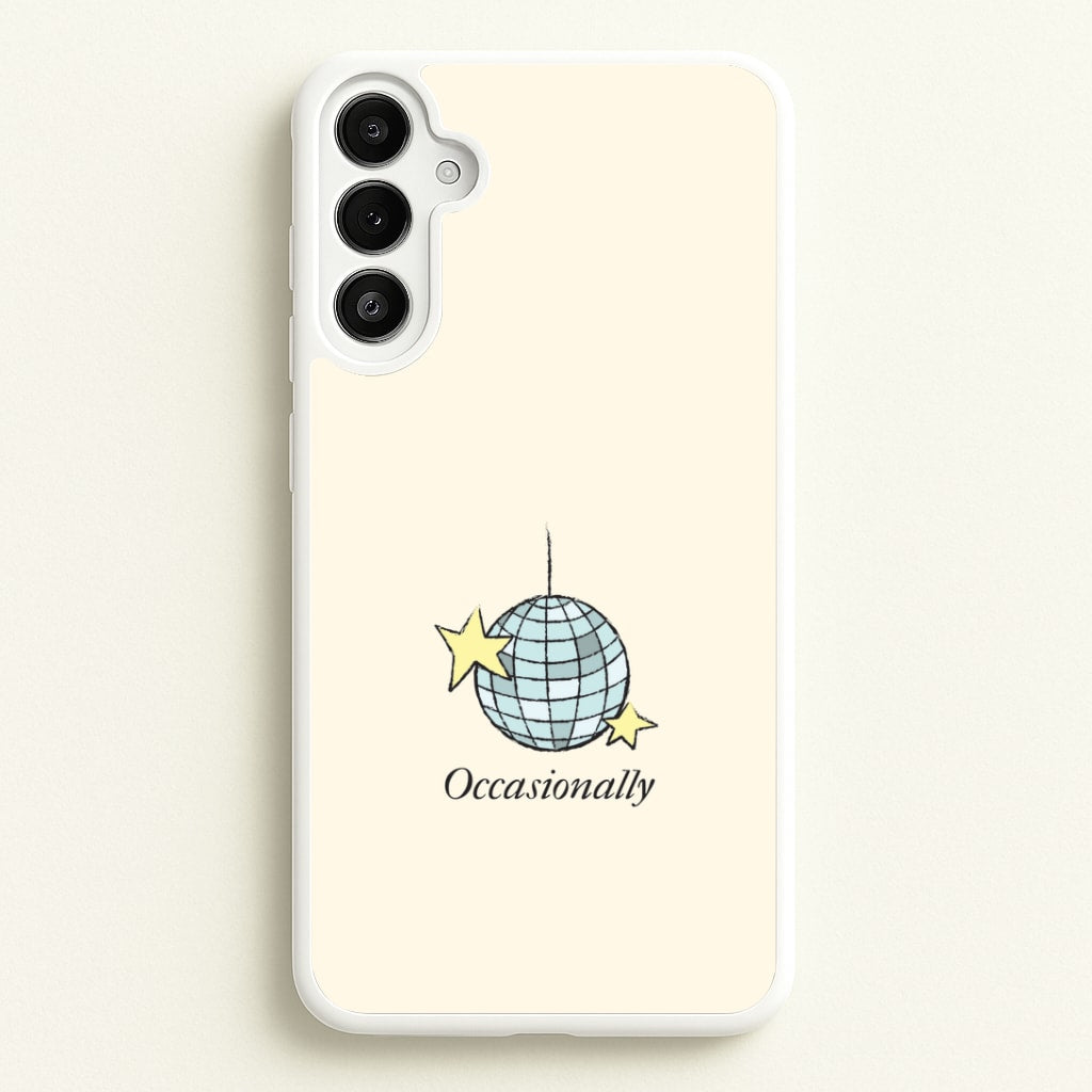 Ocasionally Discoball Galaxy A36 Case