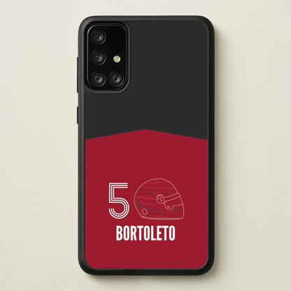 Bortoleto Helmet 2026 Galaxy A71 Case