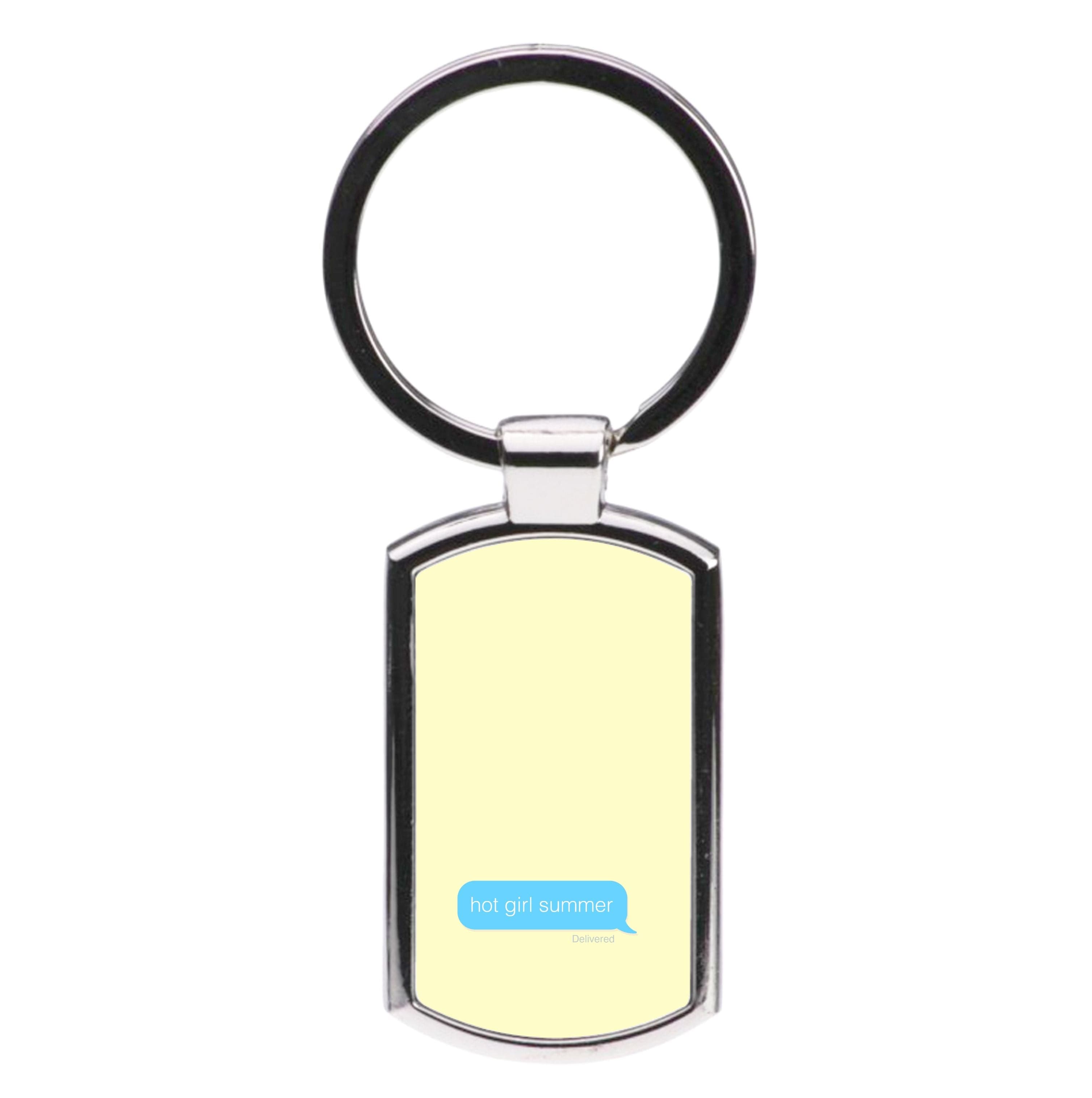 Hot Girl Summer Text - Summer Luxury Keyring