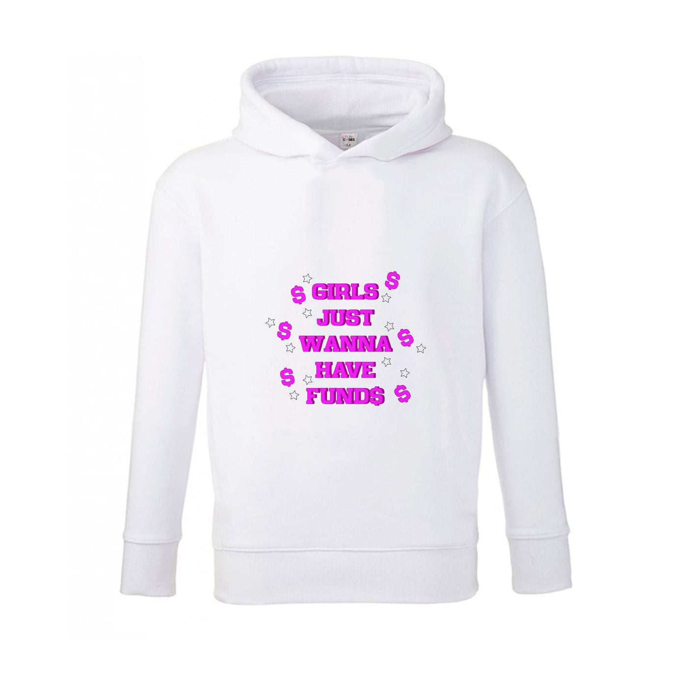 Girls Just Wanna Have Funds Kids Hoodie