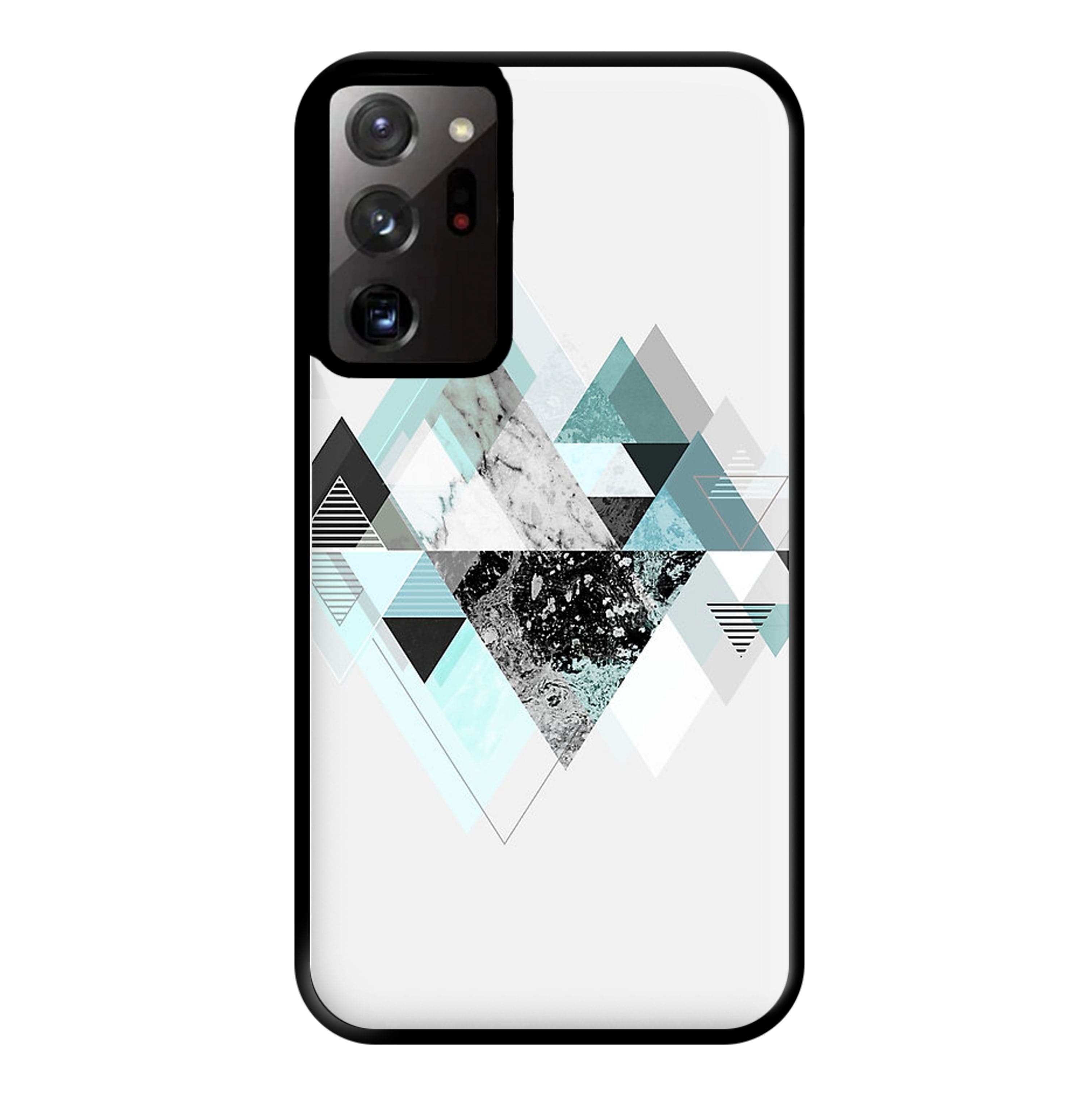 Triange Marble Pattern Phone Case