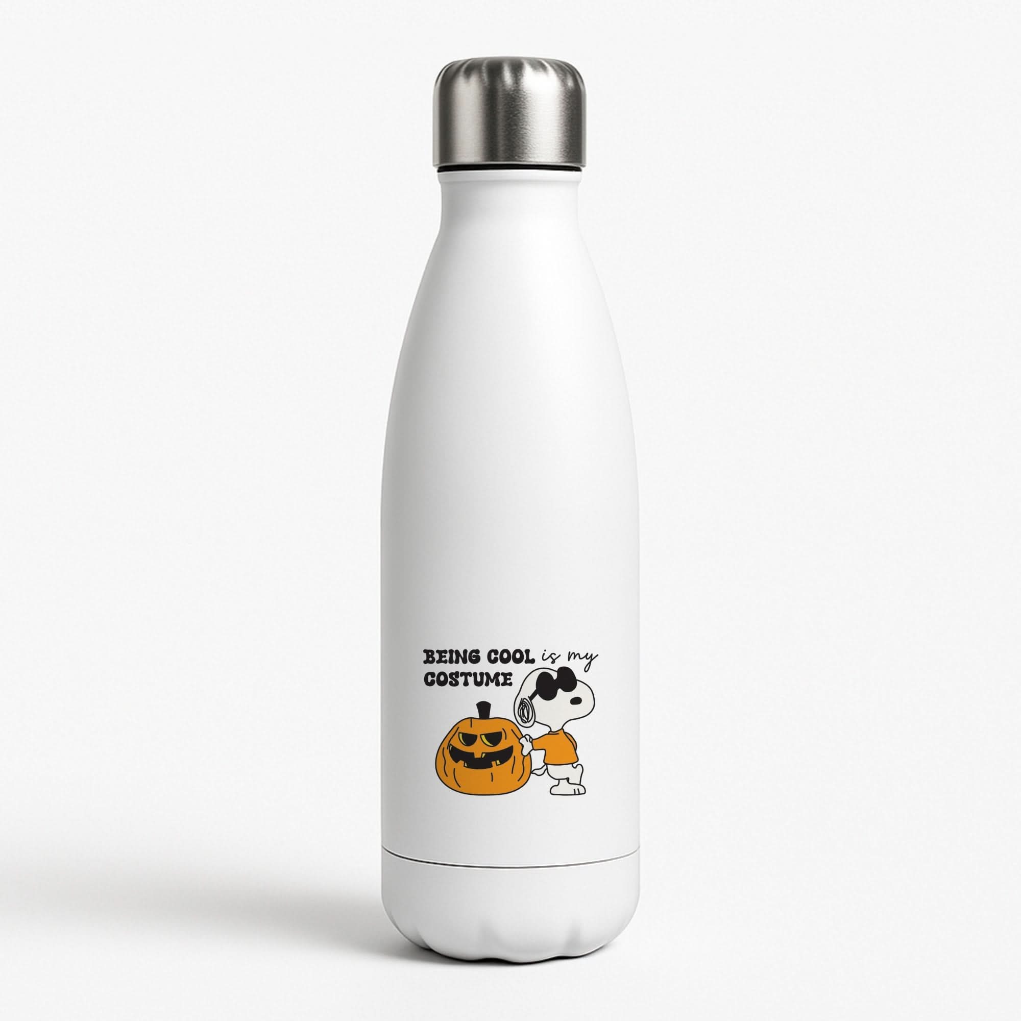 Being Cool Is My Costume Water Bottle
