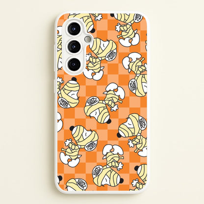 Mummy Cartoon Beagle Pattern Galaxy A54 Case